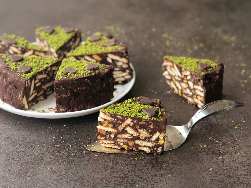 Antep Fıstıklı Mozaik Pasta