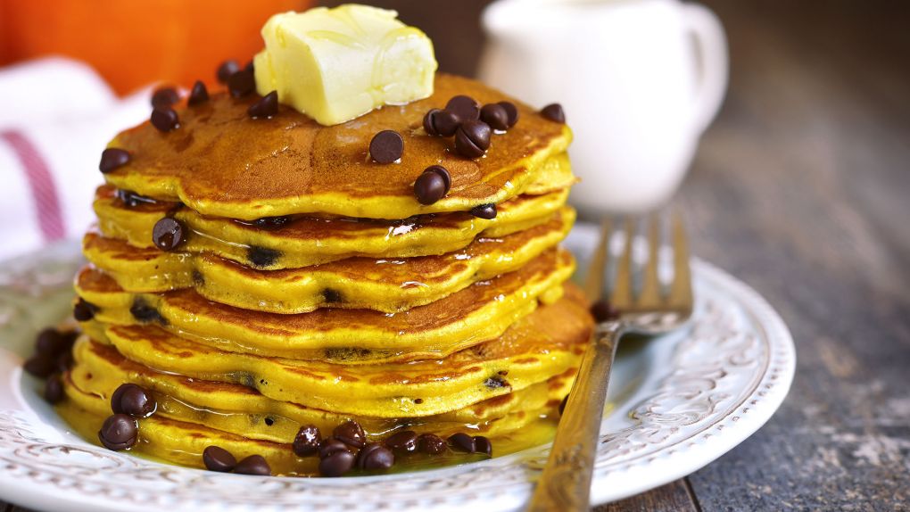 Damla Çikolatalı Portakallı Pancake