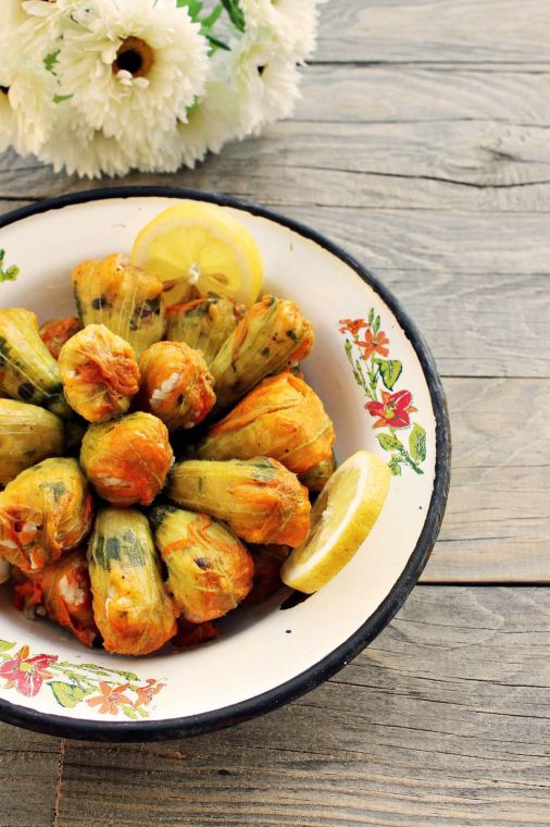 Dolmanın En Lezzetli Hali: Kabak Çiçeği Dolması