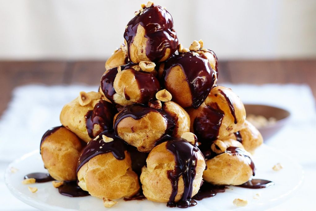 Elmalı Basit Profiterol