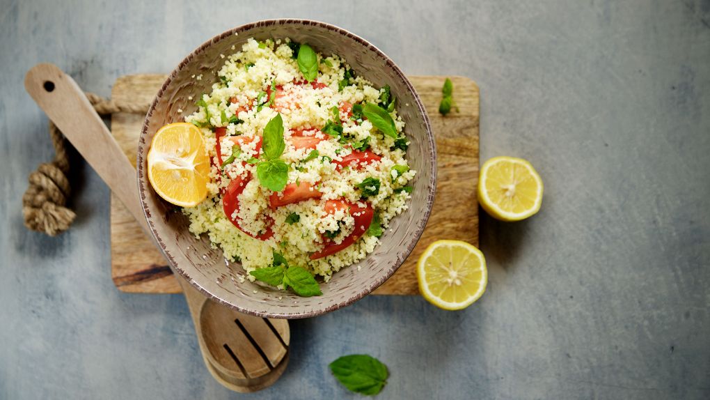 Garnitürlü Kuskus Salatası