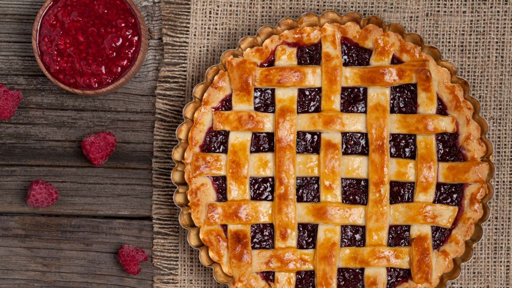 Lezzet Patlaması Frambuazlı Turta