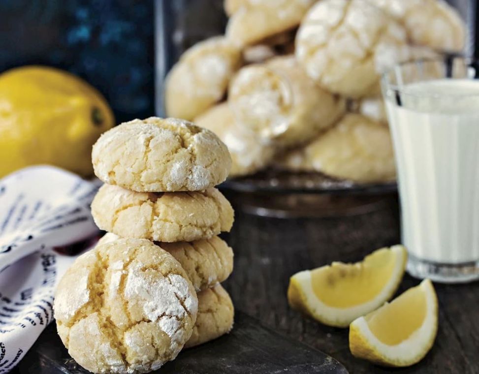 Limonlu Çatlak Kurabiye