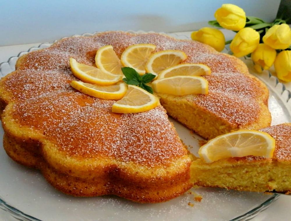 Limonlu Yoğurtlu Kek