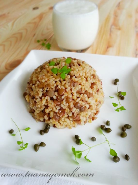 Mercimekli Pirinç Pilavı