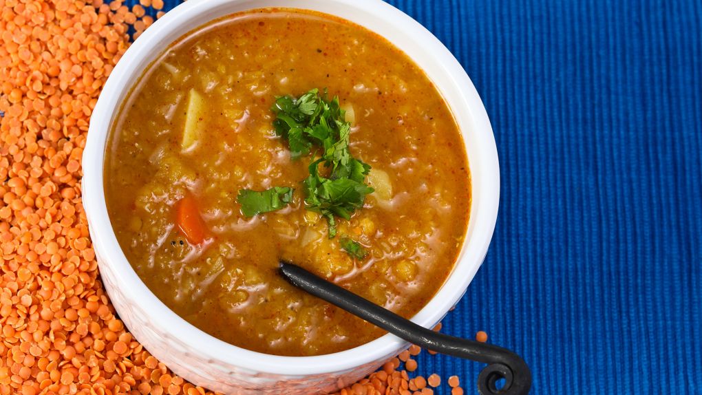 Patatesli Kırmızı Mercimek Çorbası