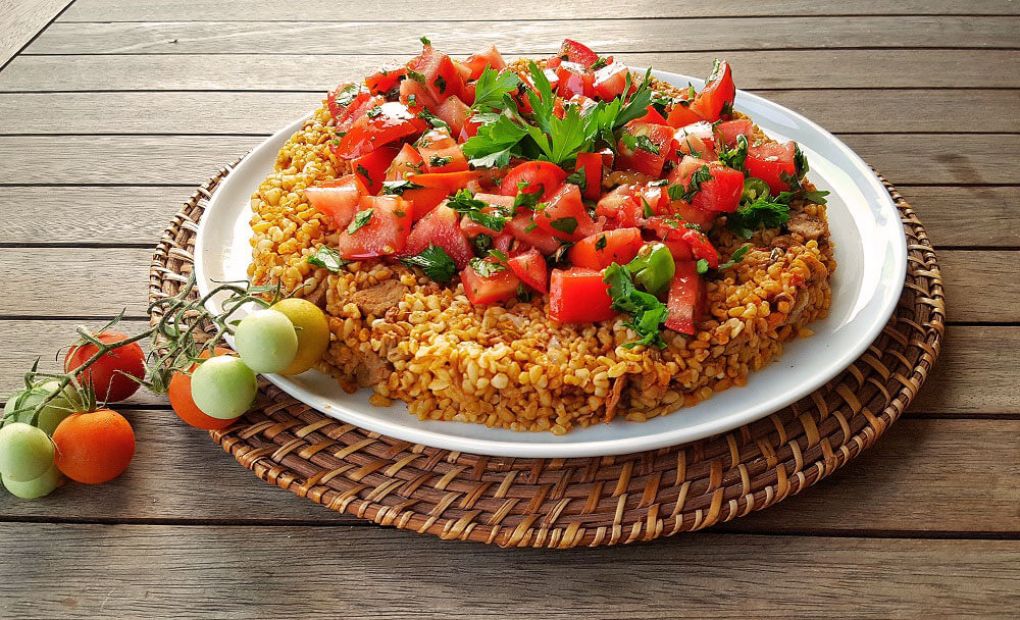 Sebzeli Bulgur Pilavı