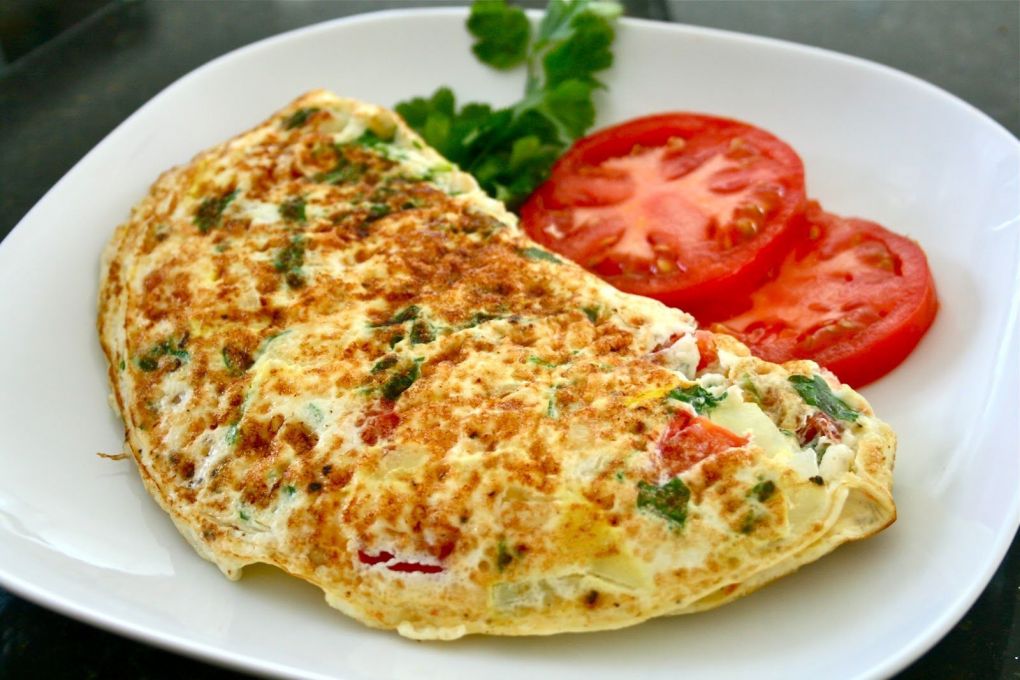 Sebzeli Omlet