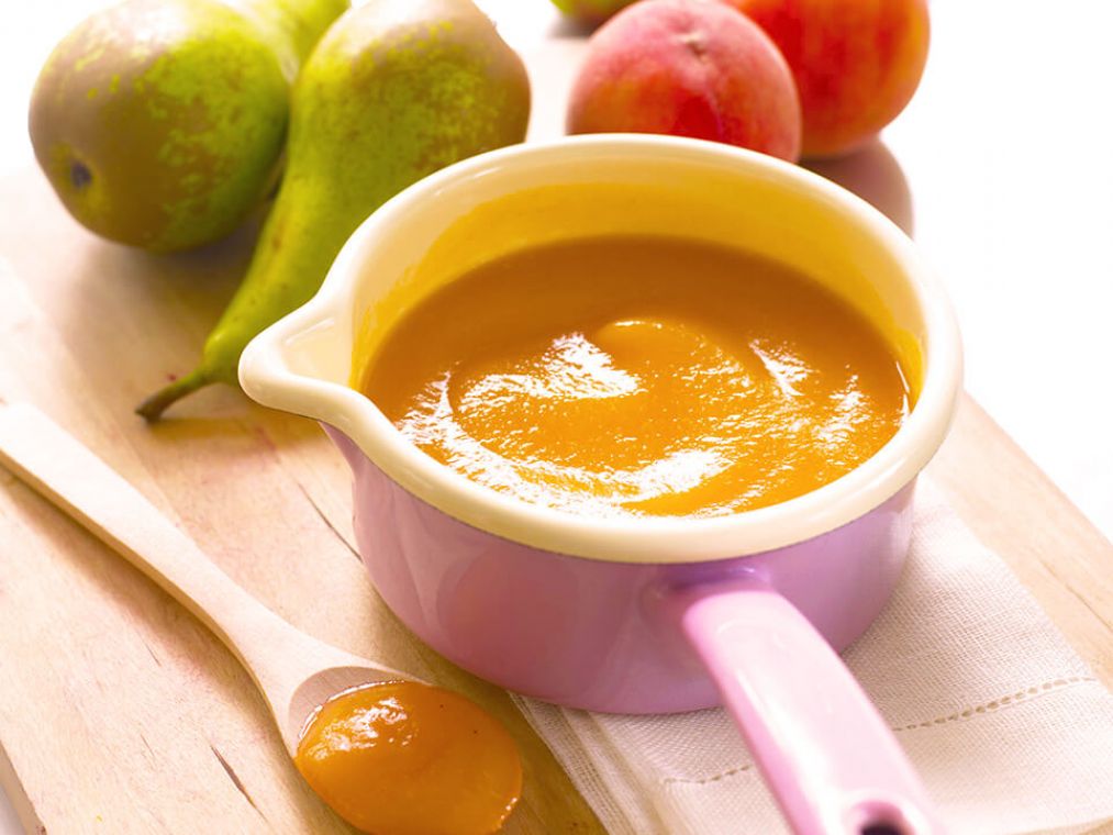 Şeftalili Armutlu Mama