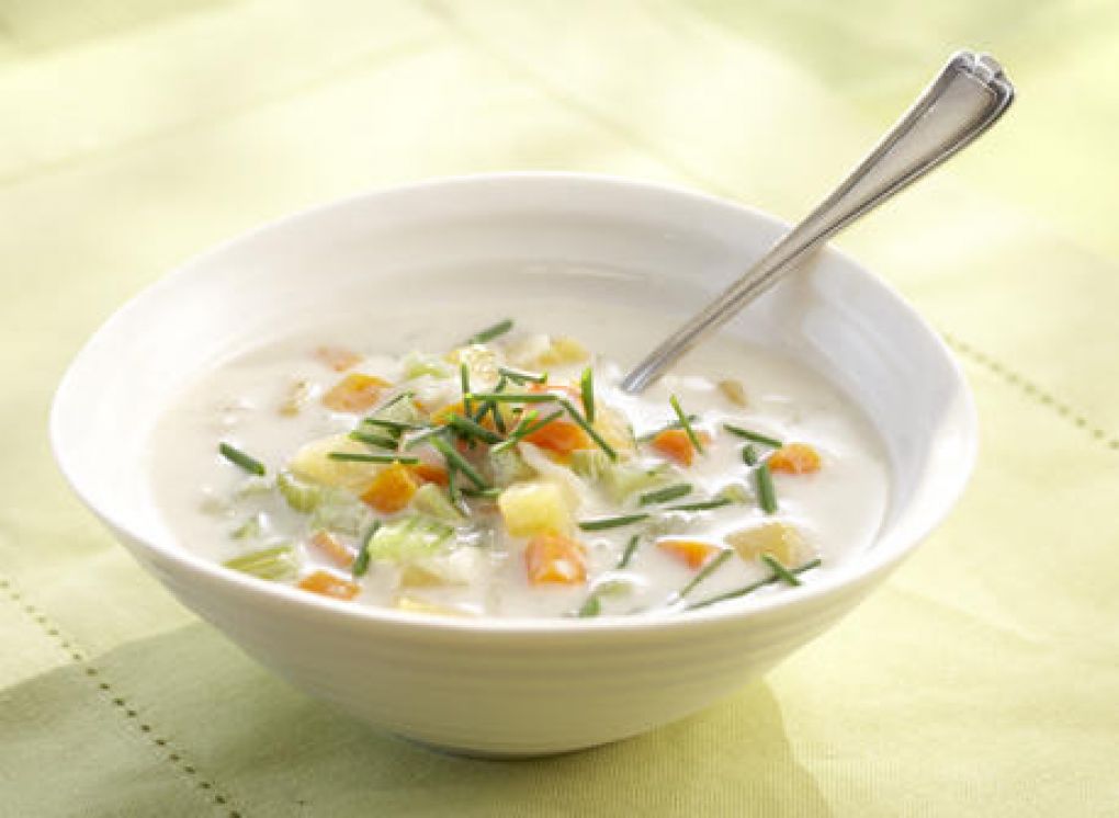 Yoğurtlu Sebze Çorbası